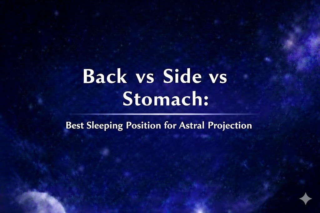 Back vs Side vs Stomach: Best Sleeping Position for Astral Projection