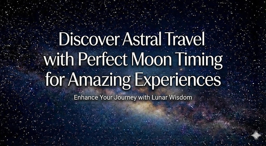 Discover Astral Travel with Perfect Moon Timing for Amazing Experiences