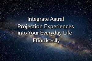 Integrate Astral Projection Experiences into Your Everyday Life Effortlessly