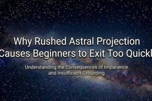 Why Rushed Astral Projection Causes Beginners to Exit Too Quickly