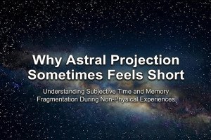 Why Short Astral Projection Experiences Feel Fleeting and What to Know