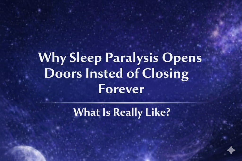 Why Sleep Paralysis Opens Doors Instead of Closing Them Forever